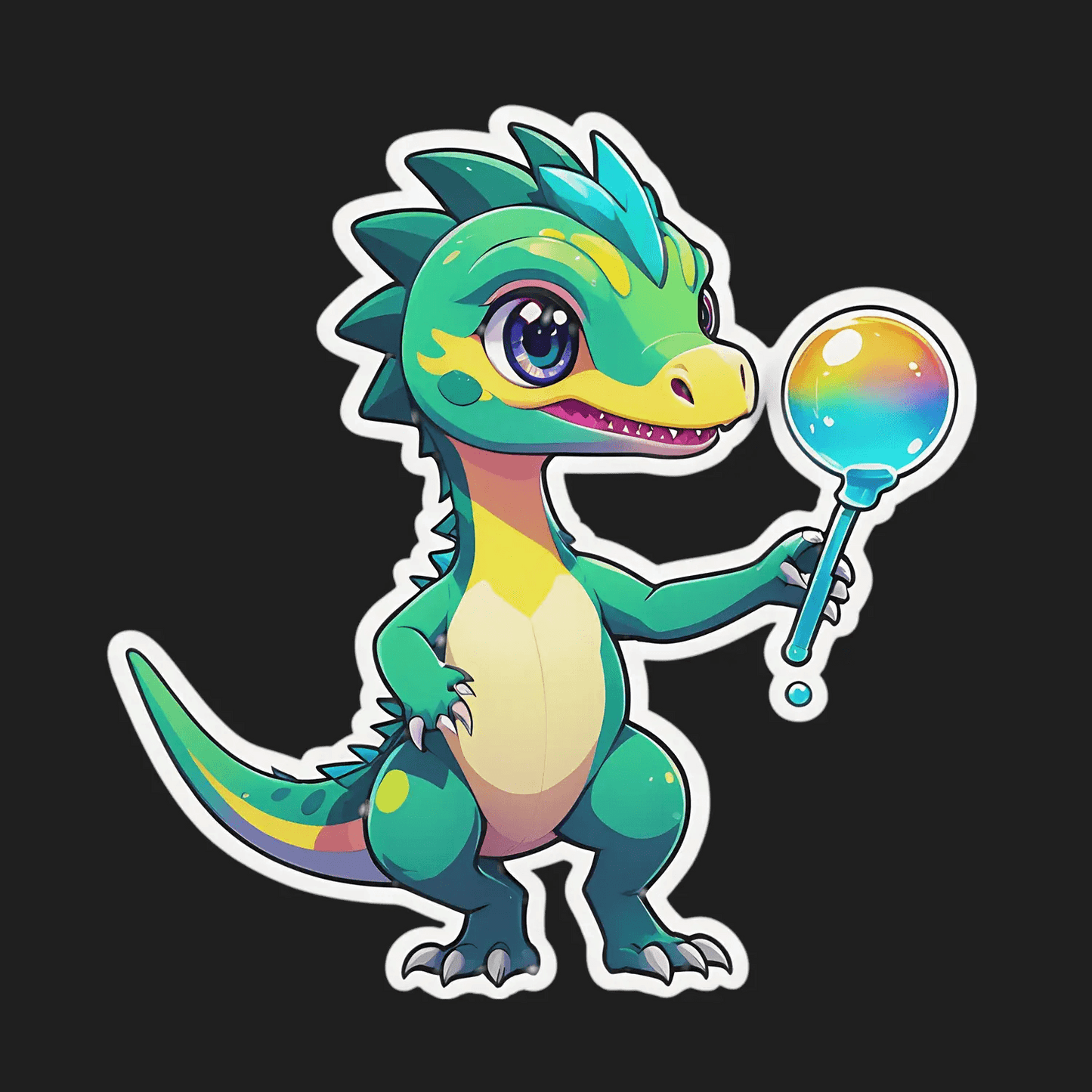 Dinosaur Detective - Sticker - Heat Press Transfer