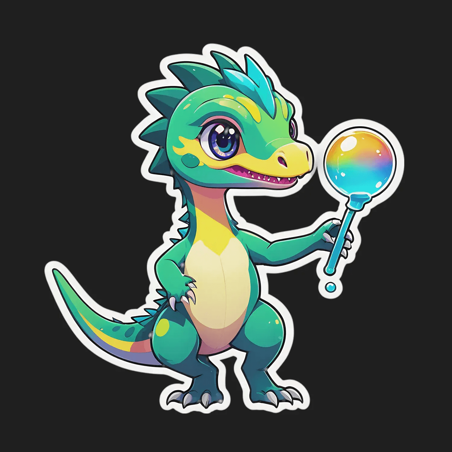 Dinosaur Detective - Sticker - Heat Press Transfer