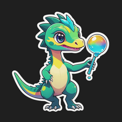 Dinosaur Detective - Sticker - Heat Press Transfer