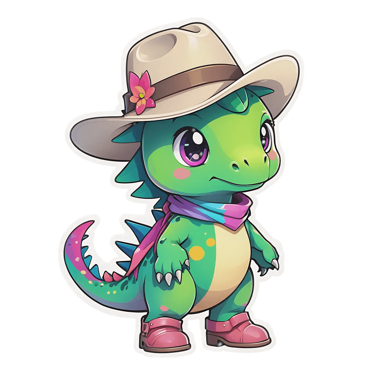Dinosaur Explorer - Kids Sticker - Heat Press Transfer