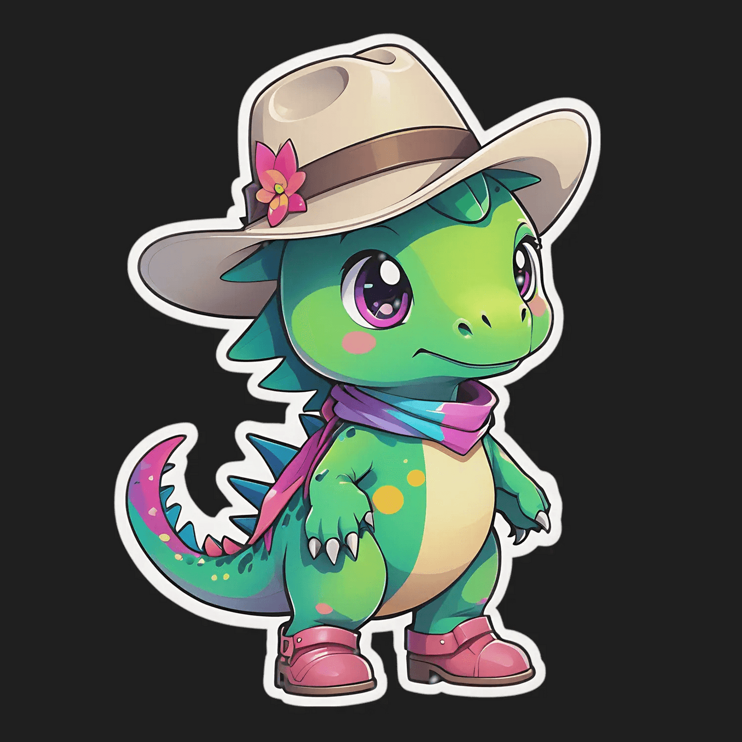 Dinosaur Explorer - Kids Sticker - Heat Press Transfer