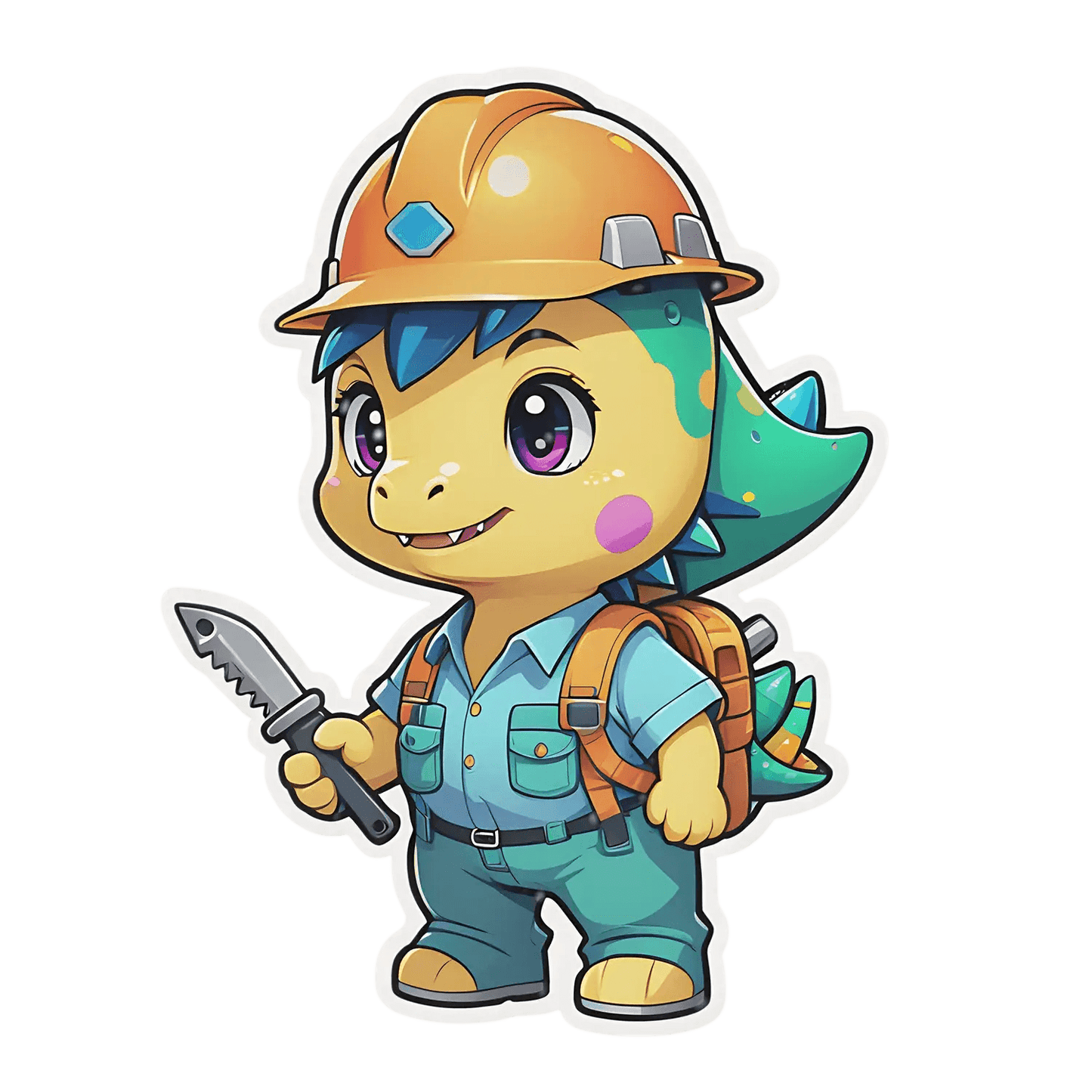 Dinosaur Explorer - Sticker - Heat Press Transfer