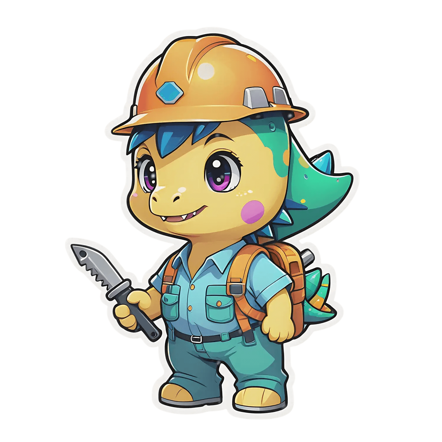 Dinosaur Explorer - Sticker - Heat Press Transfer