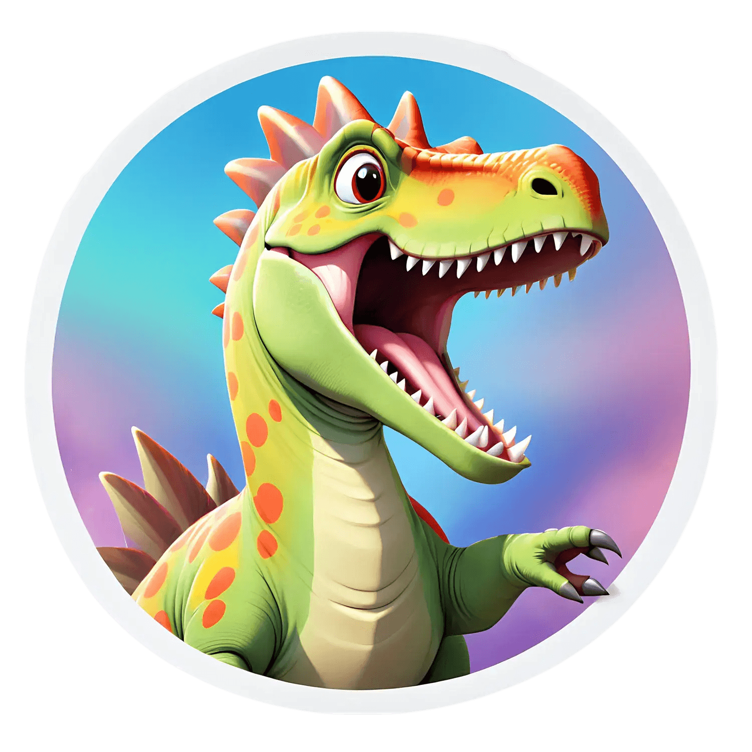 Dinosaur Fun - Sticker - Heat Press Transfer