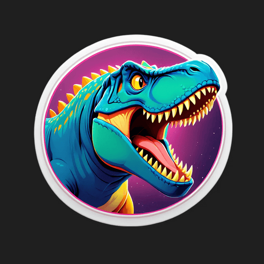 Dinosaur Galaxy - Sticker - Heat Press Transfer