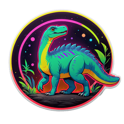 Dinosaur Galaxy - Sticker - Heat Press Transfer