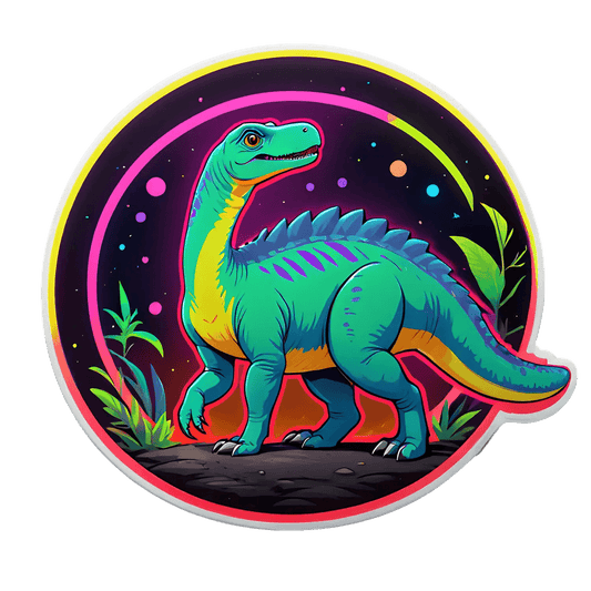 Dinosaur Galaxy - Sticker - Heat Press Transfer