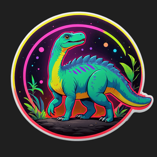 Dinosaur Galaxy - Sticker - Heat Press Transfer