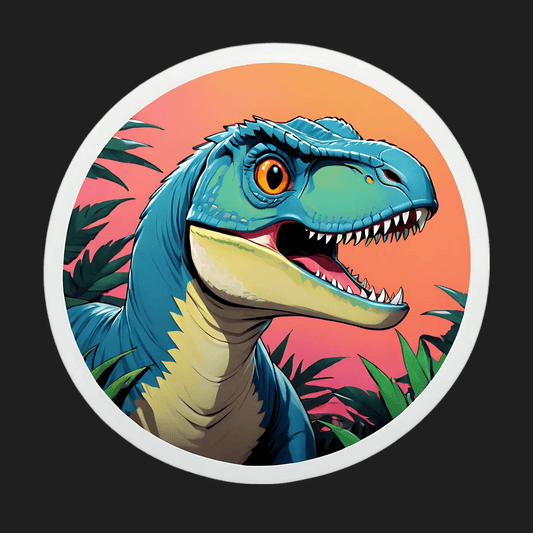 Dinosaur Graphic - UV Sticker - Heat Press Transfer