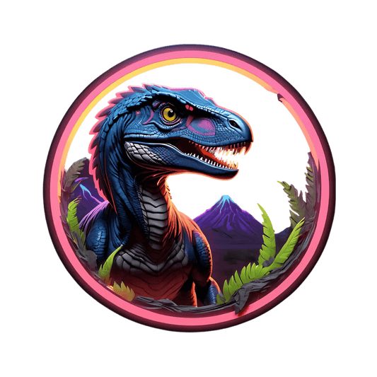 Dinosaur Graphics - UV DTF Sticker - Heat Press Transfer