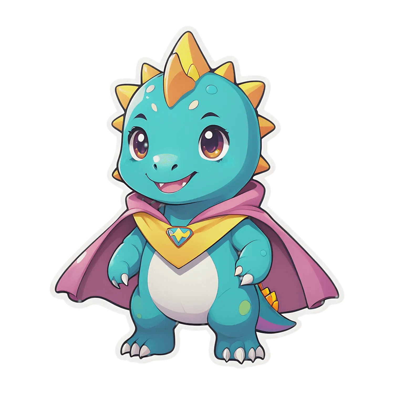 Dinosaur Hero - Sticker - Heat Press Transfer