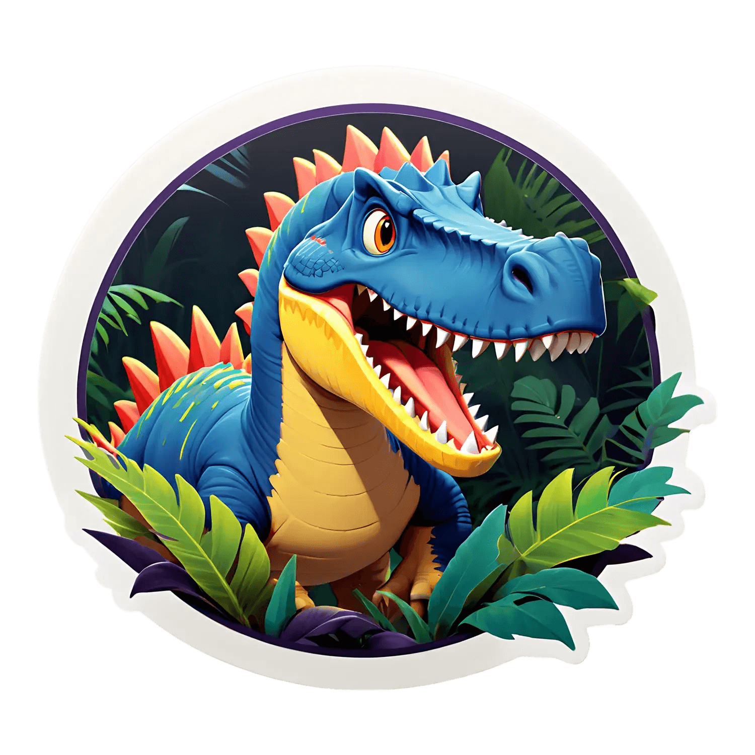 Dinosaur Jungle Adventure - Sticker - Heat Press Transfer