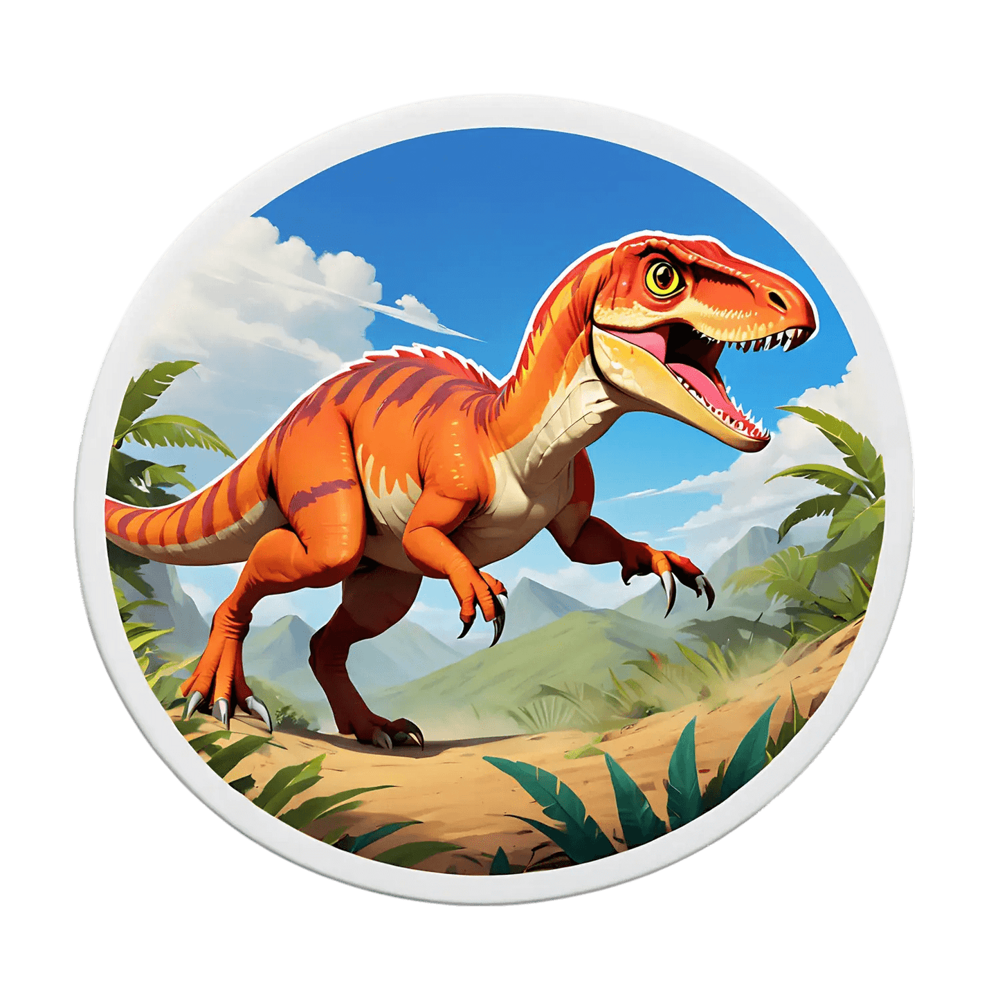 Dinosaur Jungle Adventure - Sticker - Heat Press Transfer