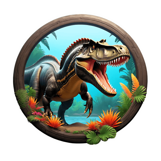 Dinosaur Jungle - Sticker - Heat Press Transfer