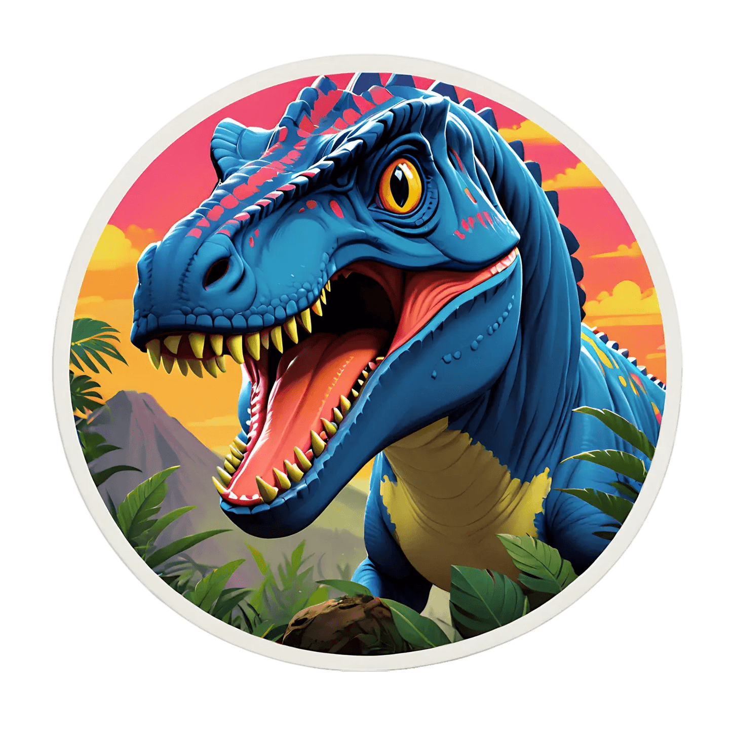 Dinosaur Jungle - Sticker - Heat Press Transfer