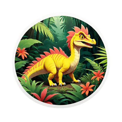 Dinosaur Jungle - Sticker - Heat Press Transfer