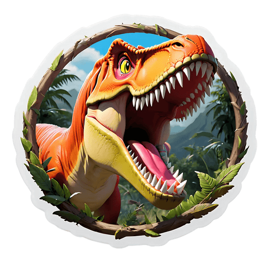 Dinosaur Jungle - Sticker - Heat Press Transfer