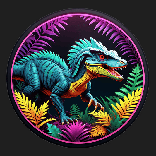 Dinosaur Jungle - UV Sticker - Heat Press Transfer
