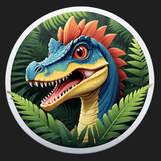 Dinosaur Jungle - UV Sticker - Heat Press Transfer