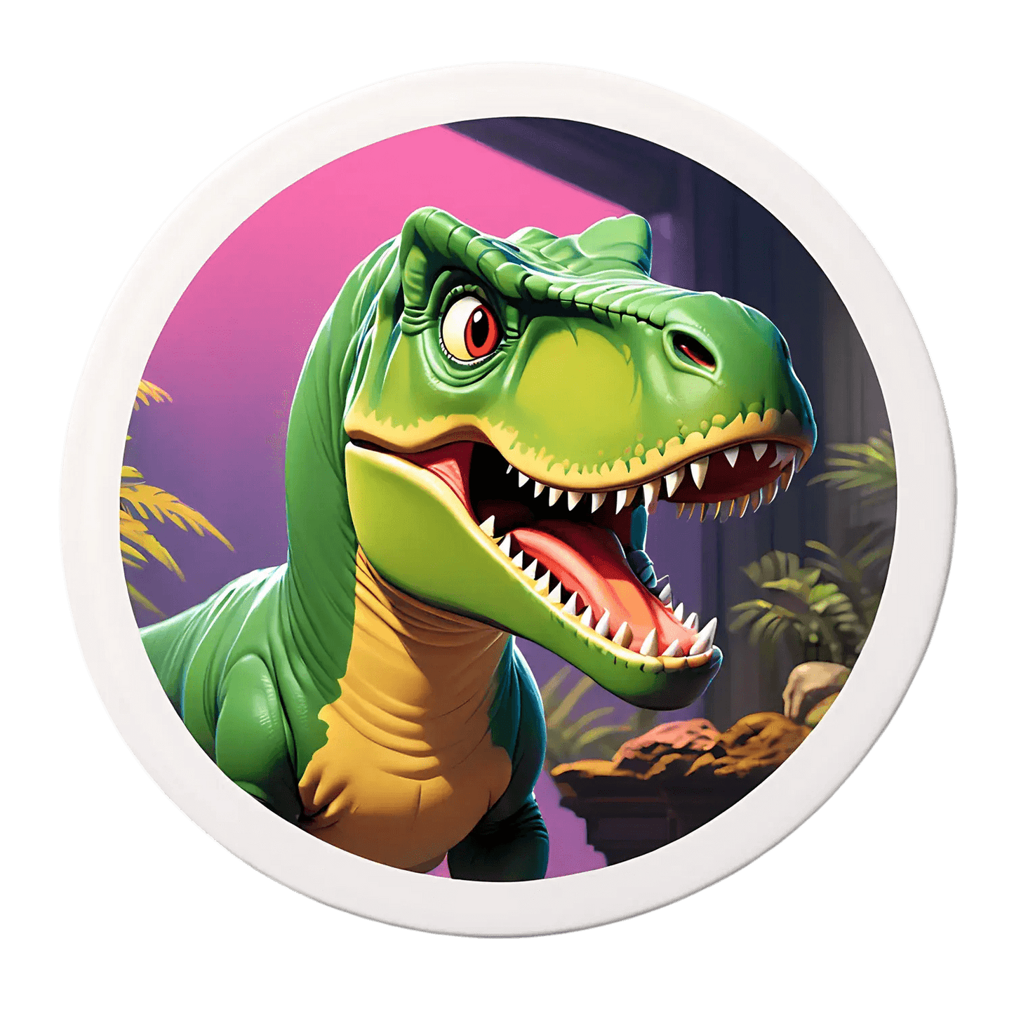 Dinosaur Jungle - UV Sticker - Heat Press Transfer