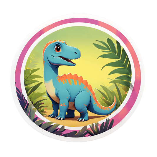 Dinosaur Jungle - UV Sticker - Heat Press Transfer