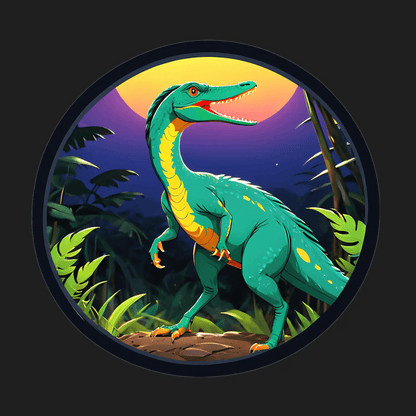 Dinosaur Jungle - Vibrant UV Sticker - Heat Press Transfer