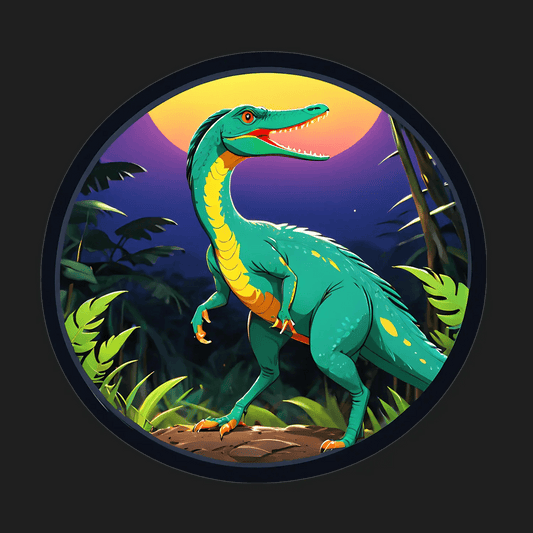 Dinosaur Jungle - Vibrant UV Sticker - Heat Press Transfer