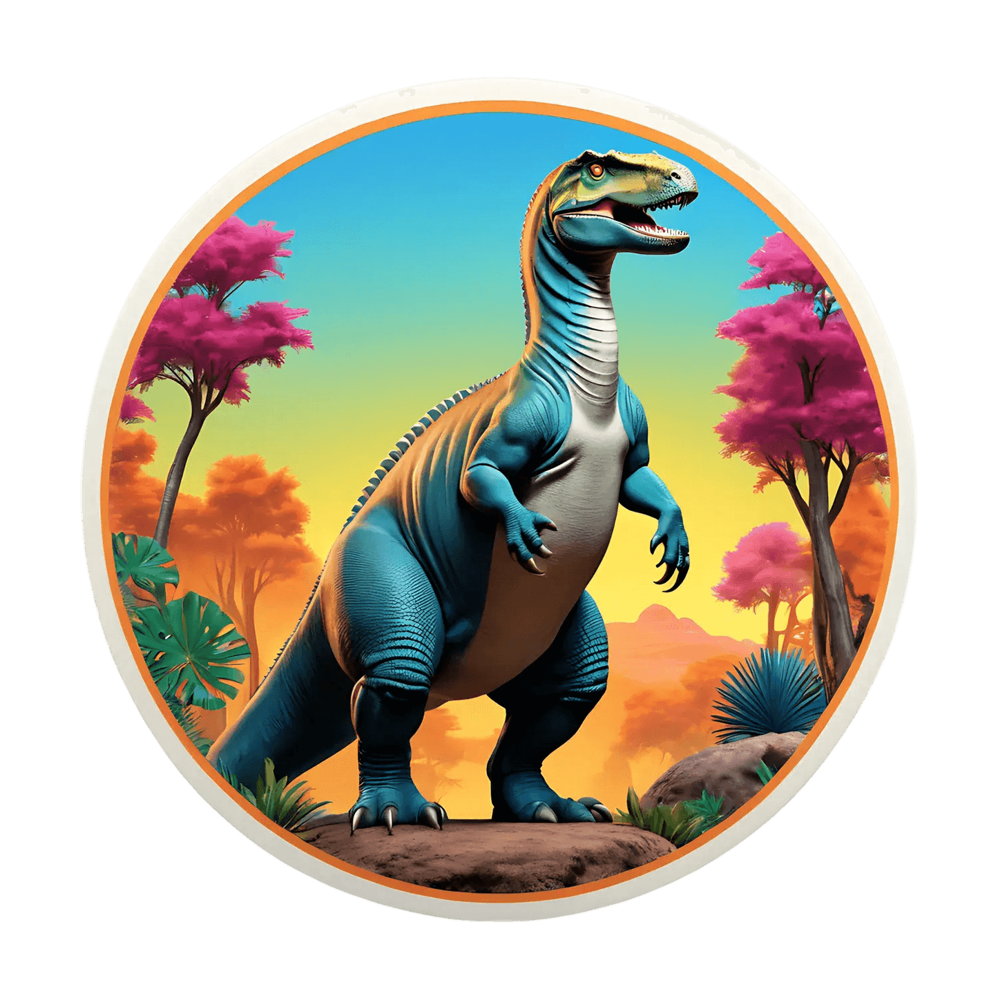 Dinosaur Paradise - Sticker - Heat Press Transfer