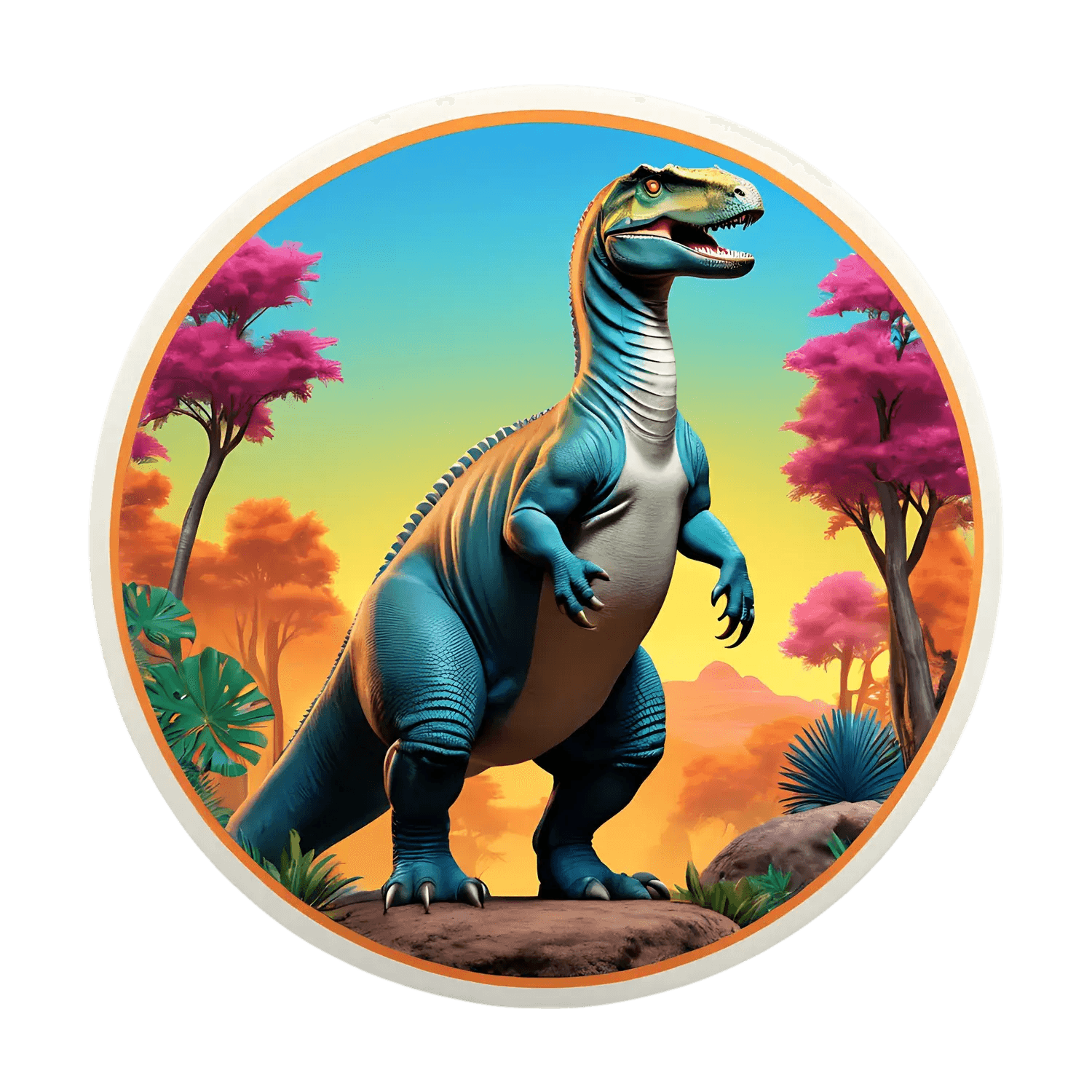 Dinosaur Paradise - Sticker - Heat Press Transfer