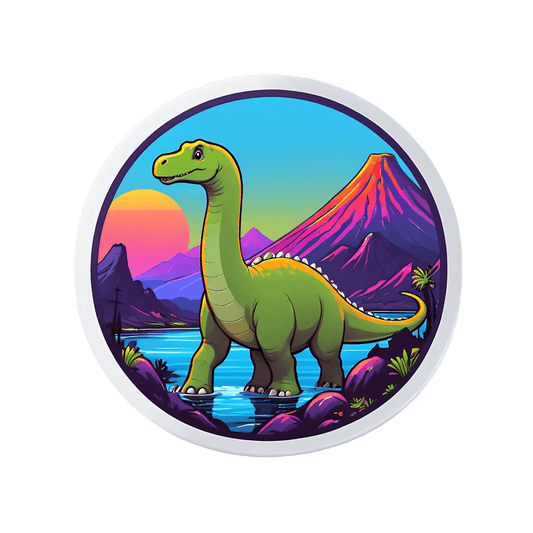 Dinosaur Paradise - UV Sticker - Heat Press Transfer