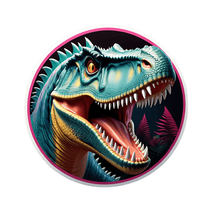 Dinosaur Rage - UV Sticker - Heat Press Transfer