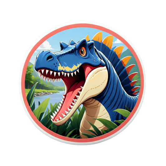 Dinosaur Roar - Dino Sticker - Heat Press Transfer