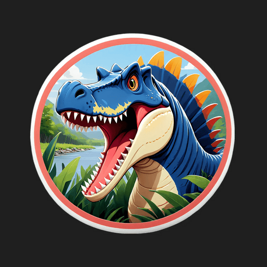 Dinosaur Roar - Dino Sticker - Heat Press Transfer