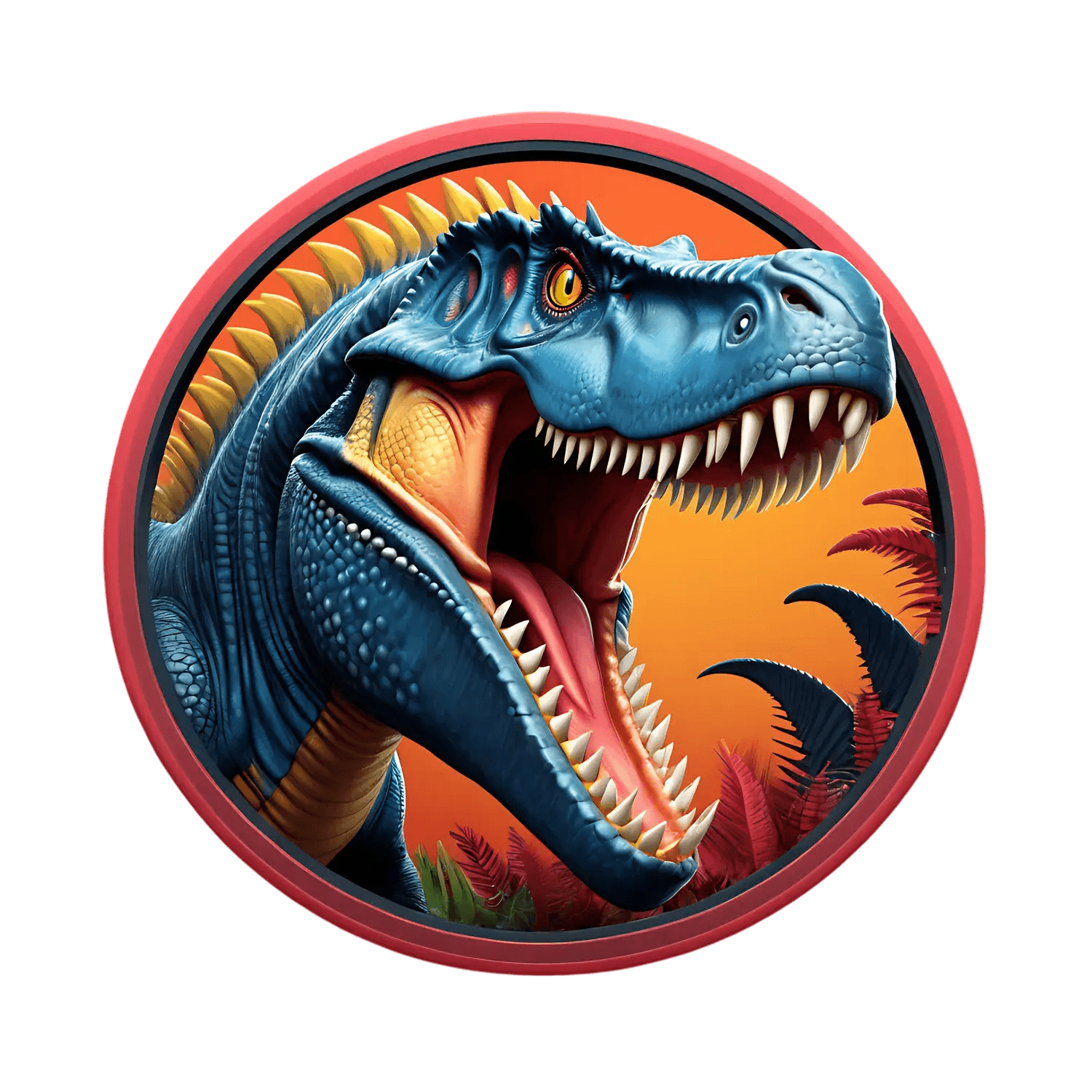 Dinosaur Roar - Sticker - Heat Press Transfer