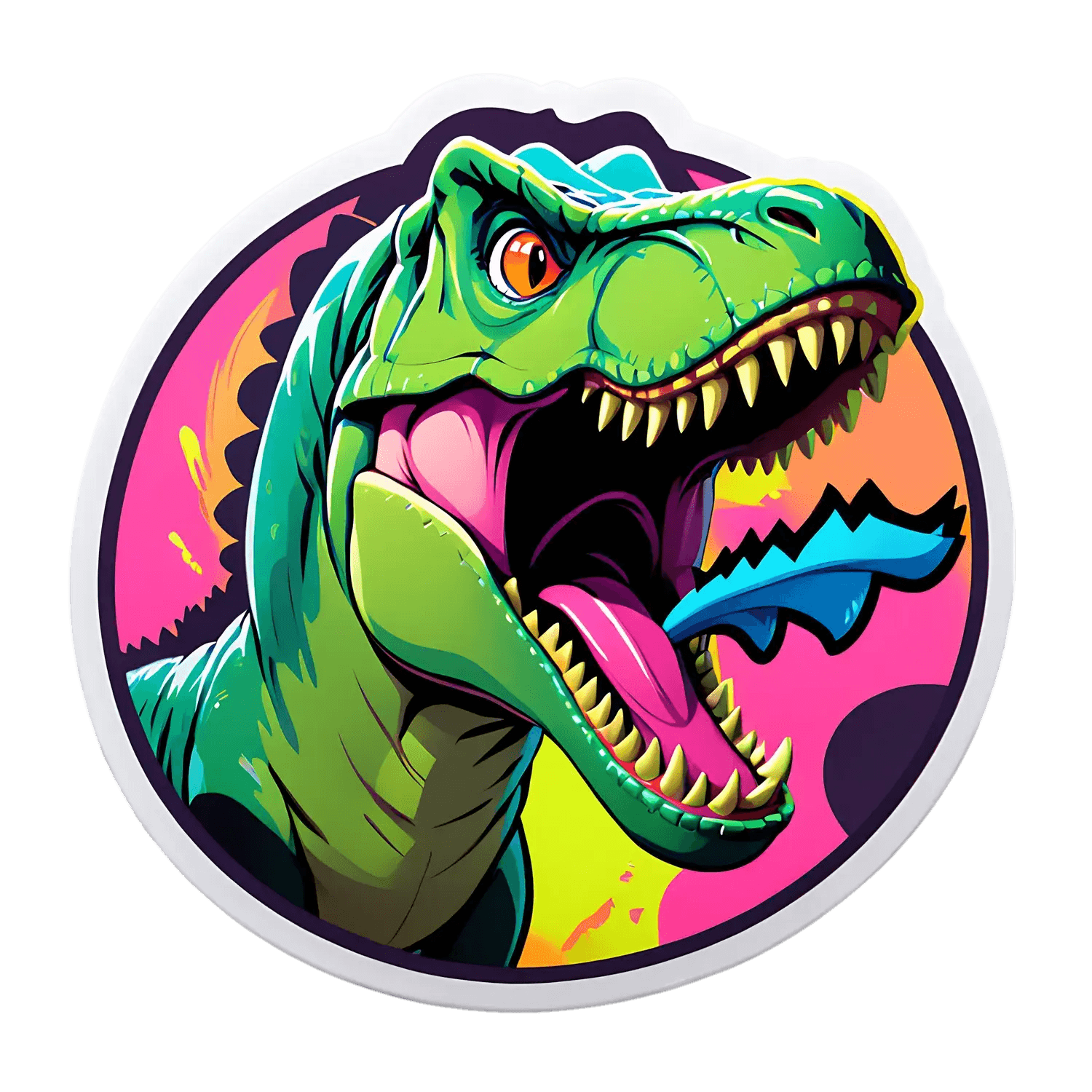 Dinosaur Roar - Sticker - Heat Press Transfer