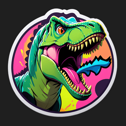 Dinosaur Roar - Sticker - Heat Press Transfer