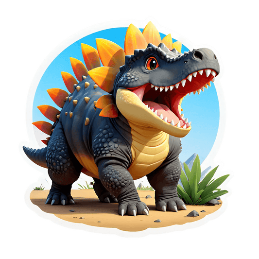 Dinosaur Roar - Sticker - Heat Press Transfer