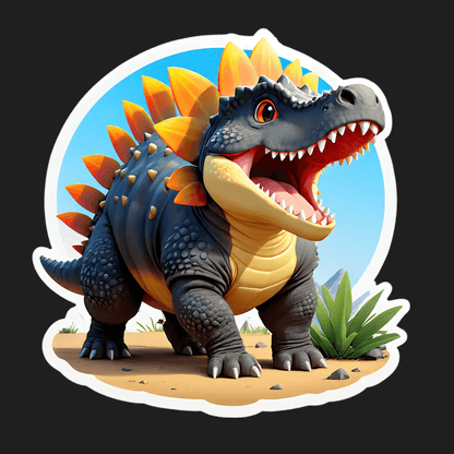 Dinosaur Roar - Sticker - Heat Press Transfer