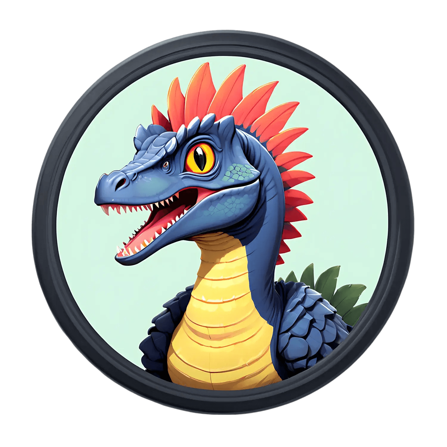 Dinosaur Roar - Sticker - Heat Press Transfer