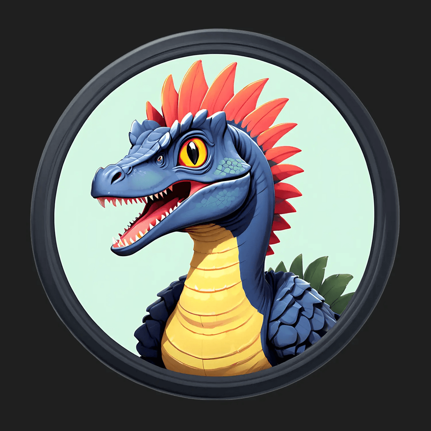 Dinosaur Roar - Sticker - Heat Press Transfer