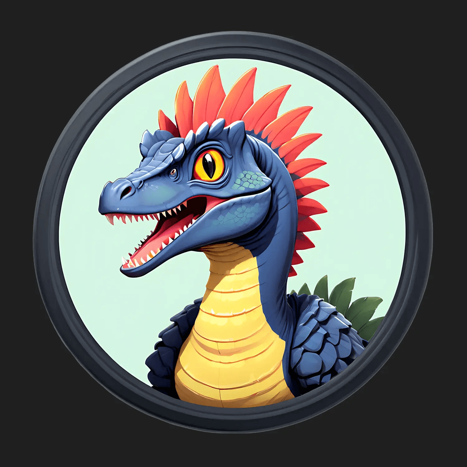 Dinosaur Roar - Sticker - Heat Press Transfer