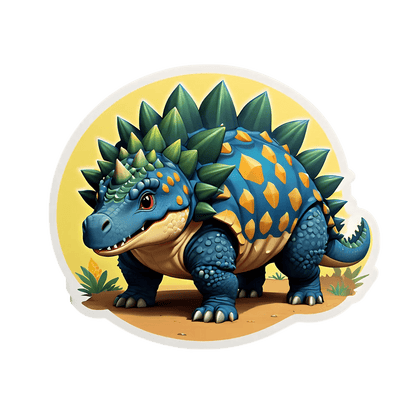Dinosaur Sticker - UV DTF Sticker - Heat Press Transfer