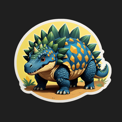 Dinosaur Sticker - UV DTF Sticker - Heat Press Transfer