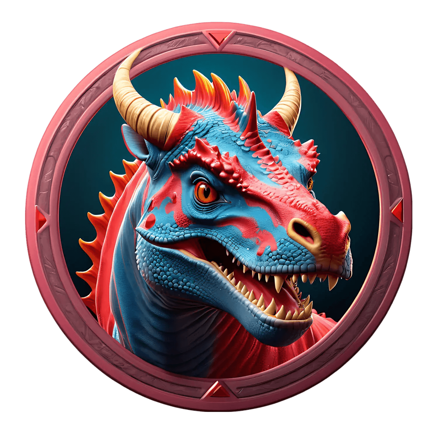 Dragon Emblem - Sticker - Heat Press Transfer