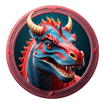 Dragon Emblem - Sticker - Heat Press Transfer