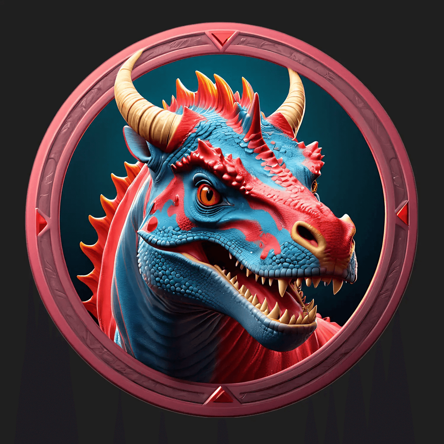 Dragon Emblem - Sticker - Heat Press Transfer