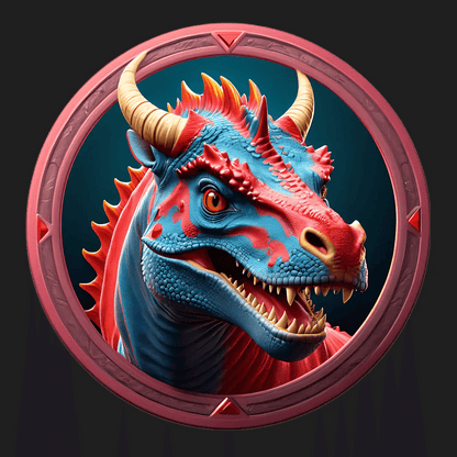 Dragon Emblem - Sticker - Heat Press Transfer