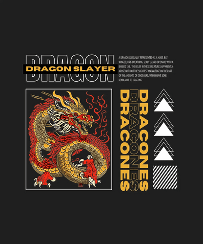 Dragon Slayer Myth - DTF Ready to Press - Heat Press Transfer