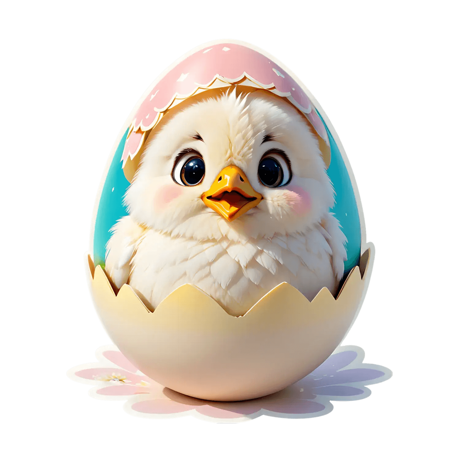 Easter Chick Hatch - Sticker - Heat Press Transfer