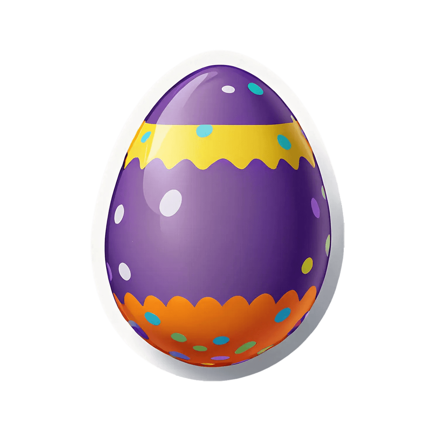 Easter Egg - Colorful Sticker - Heat Press Transfer